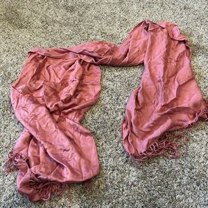 Elegant Pink Scarf